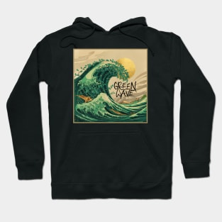 GREEN WAVE Hoodie